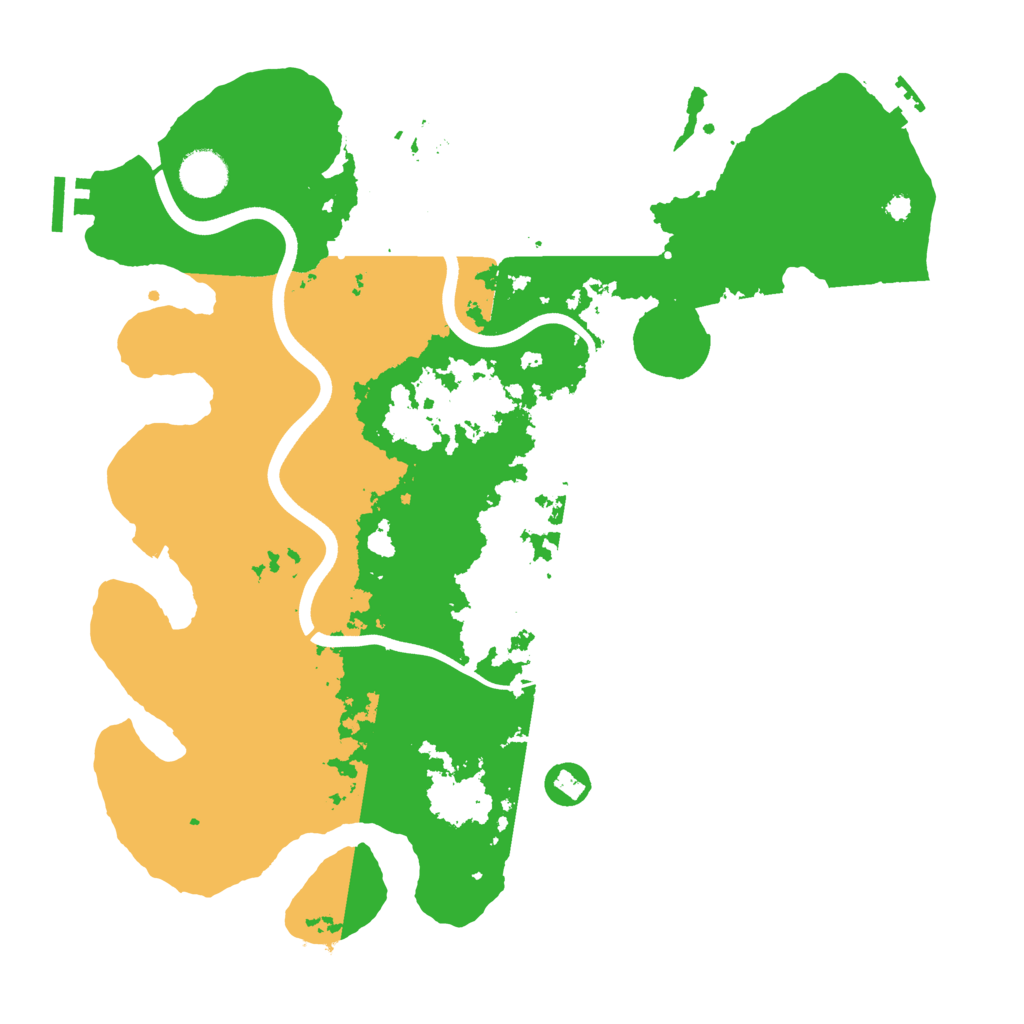 Biome Rust Map: Procedural Map, Size: 3750, Seed: 1415225148