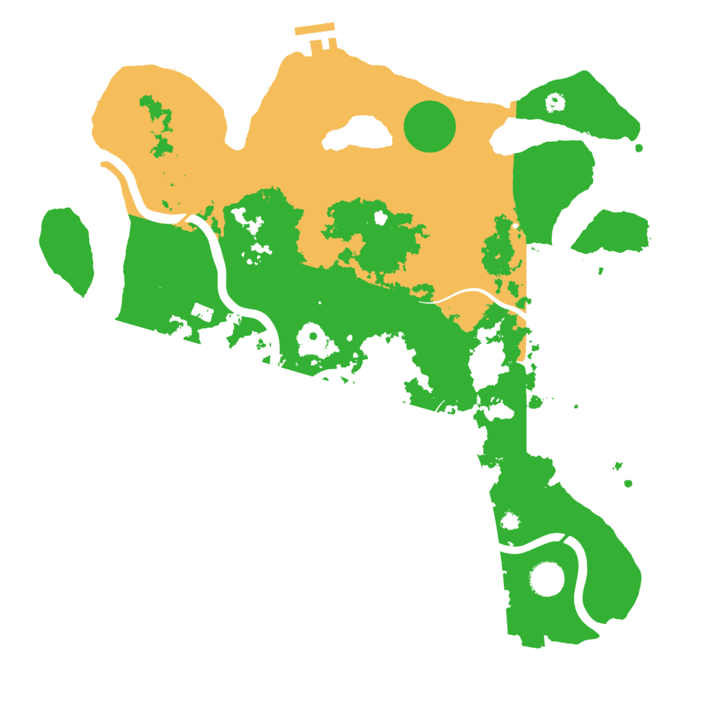 Biome Rust Map: Procedural Map, Size: 3568, Seed: 2147483647