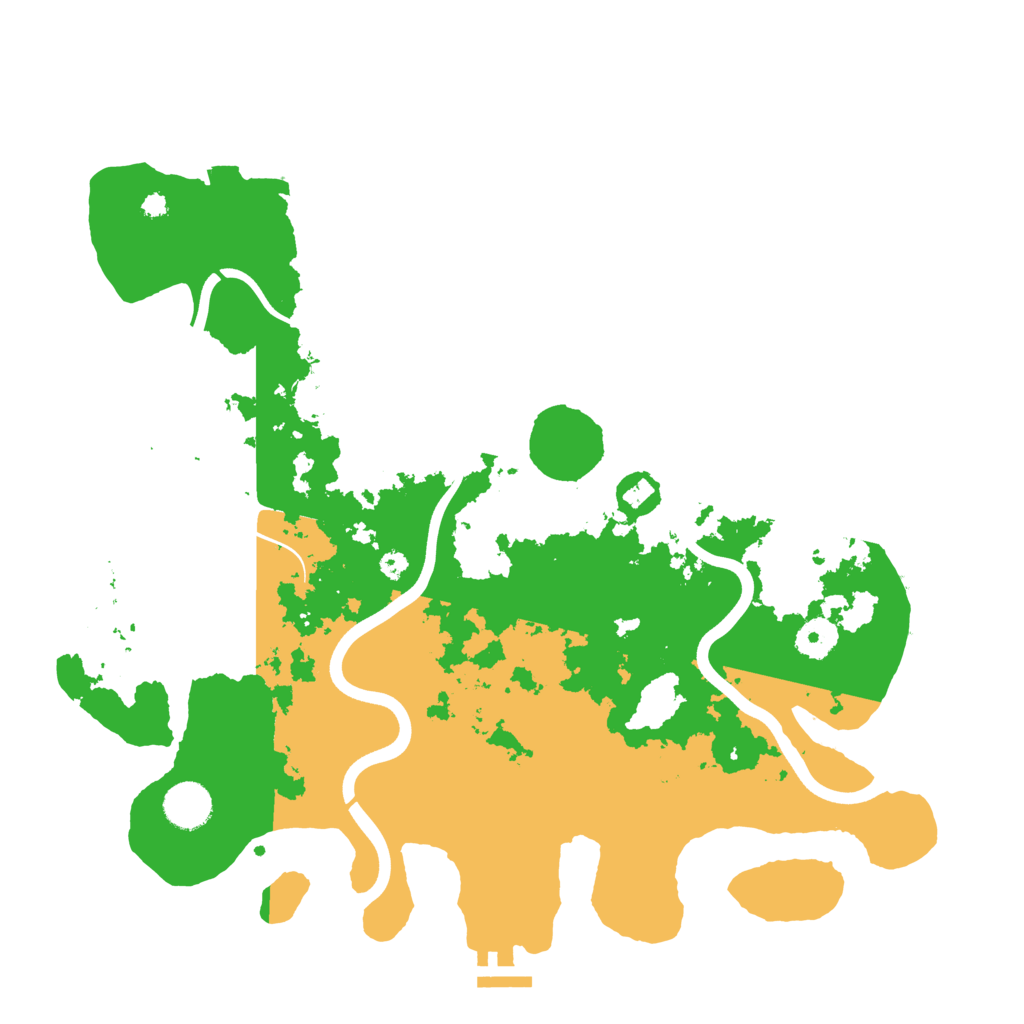 Biome Rust Map: Procedural Map, Size: 3777, Seed: 342543445