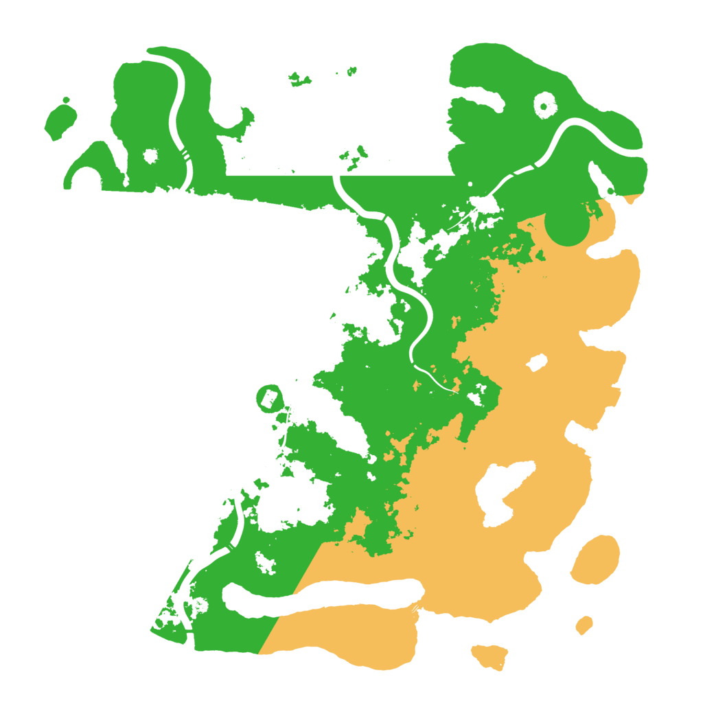 Biome Rust Map: Procedural Map, Size: 4250, Seed: 9013