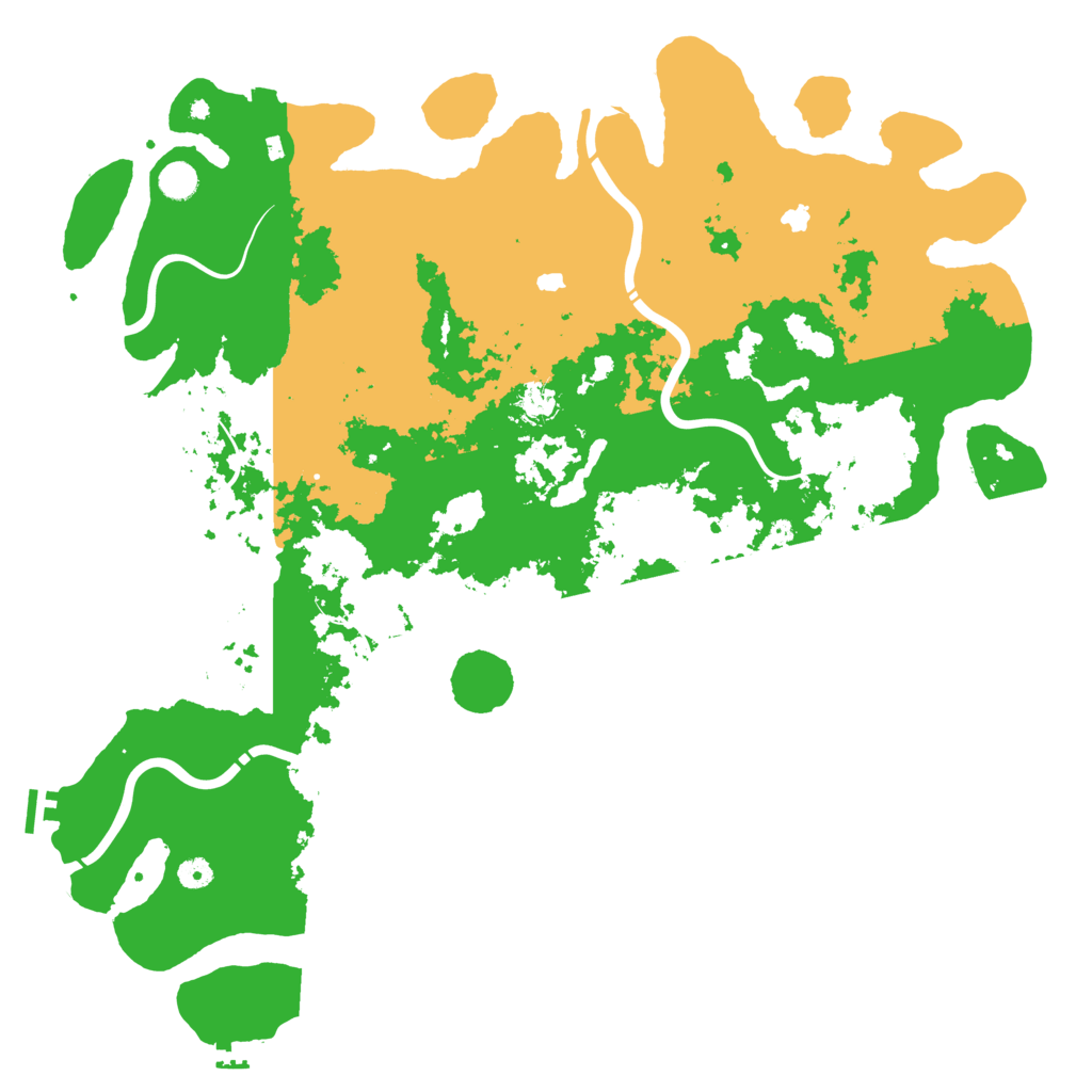 Biome Rust Map: Procedural Map, Size: 4987, Seed: 448142333
