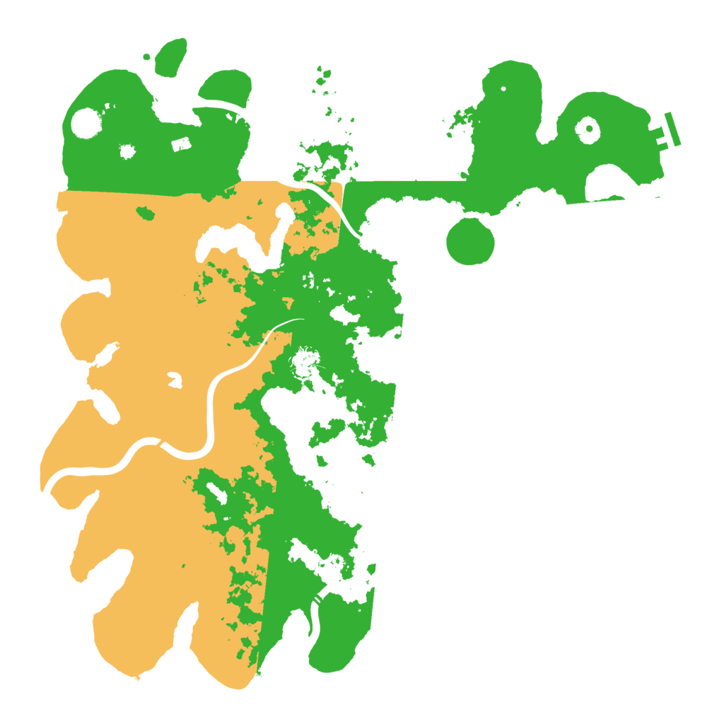 Biome Rust Map: Procedural Map, Size: 4250, Seed: 12302