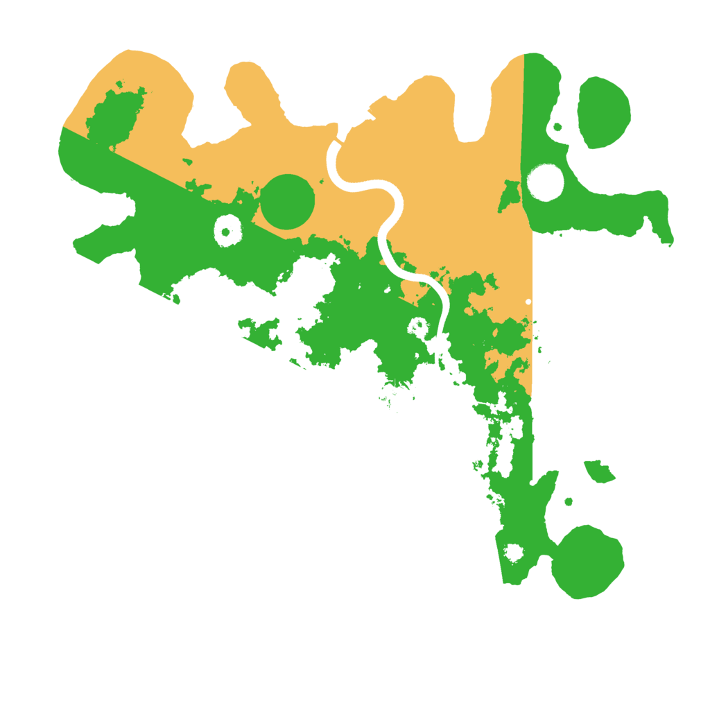 Biome Rust Map: Procedural Map, Size: 3500, Seed: 1434675044