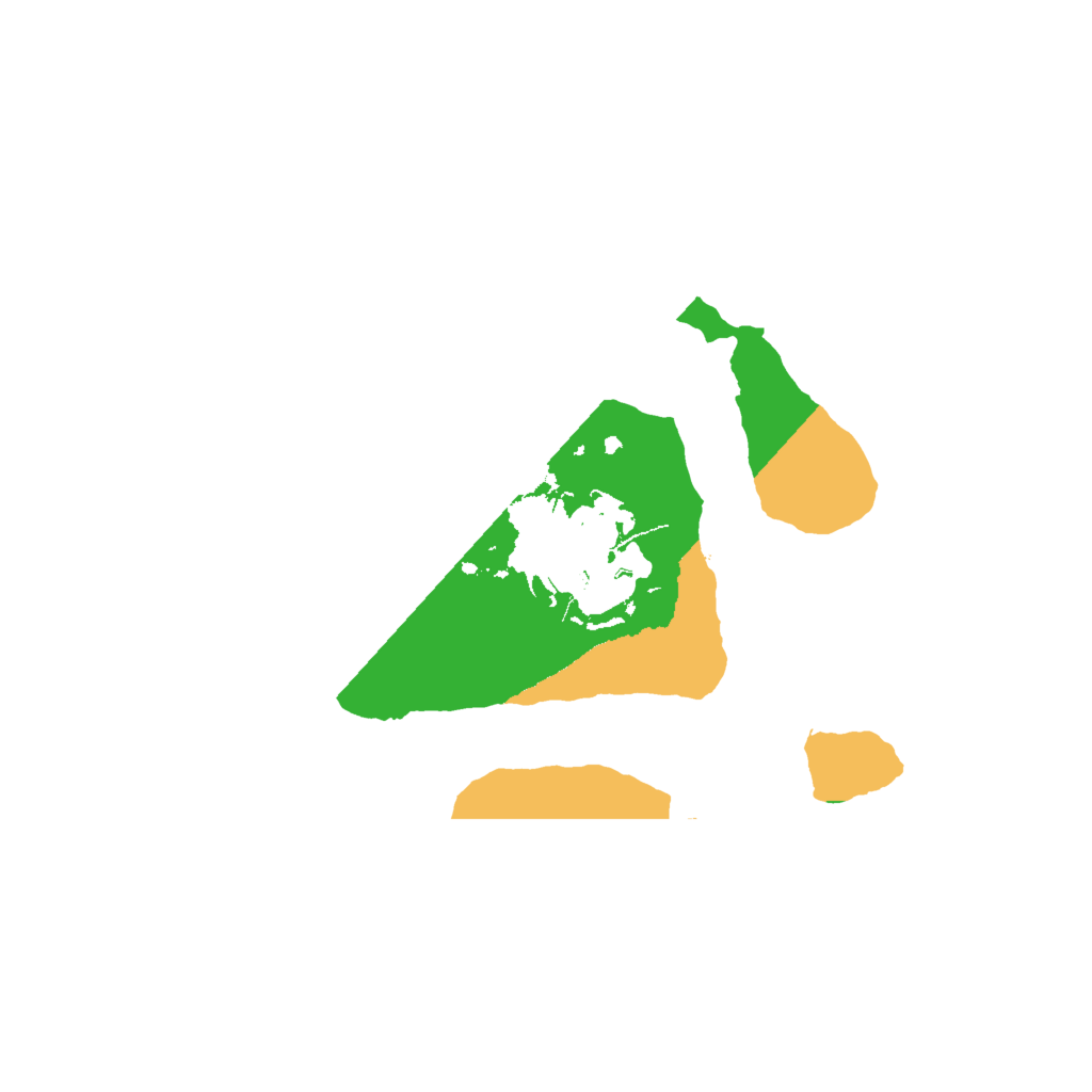 Biome Rust Map: Procedural Map, Size: 1600, Seed: 1819542555