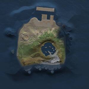 Thumbnail Rust Map: Procedural Map, Size: 1000, Seed: 207690014, 3 Monuments