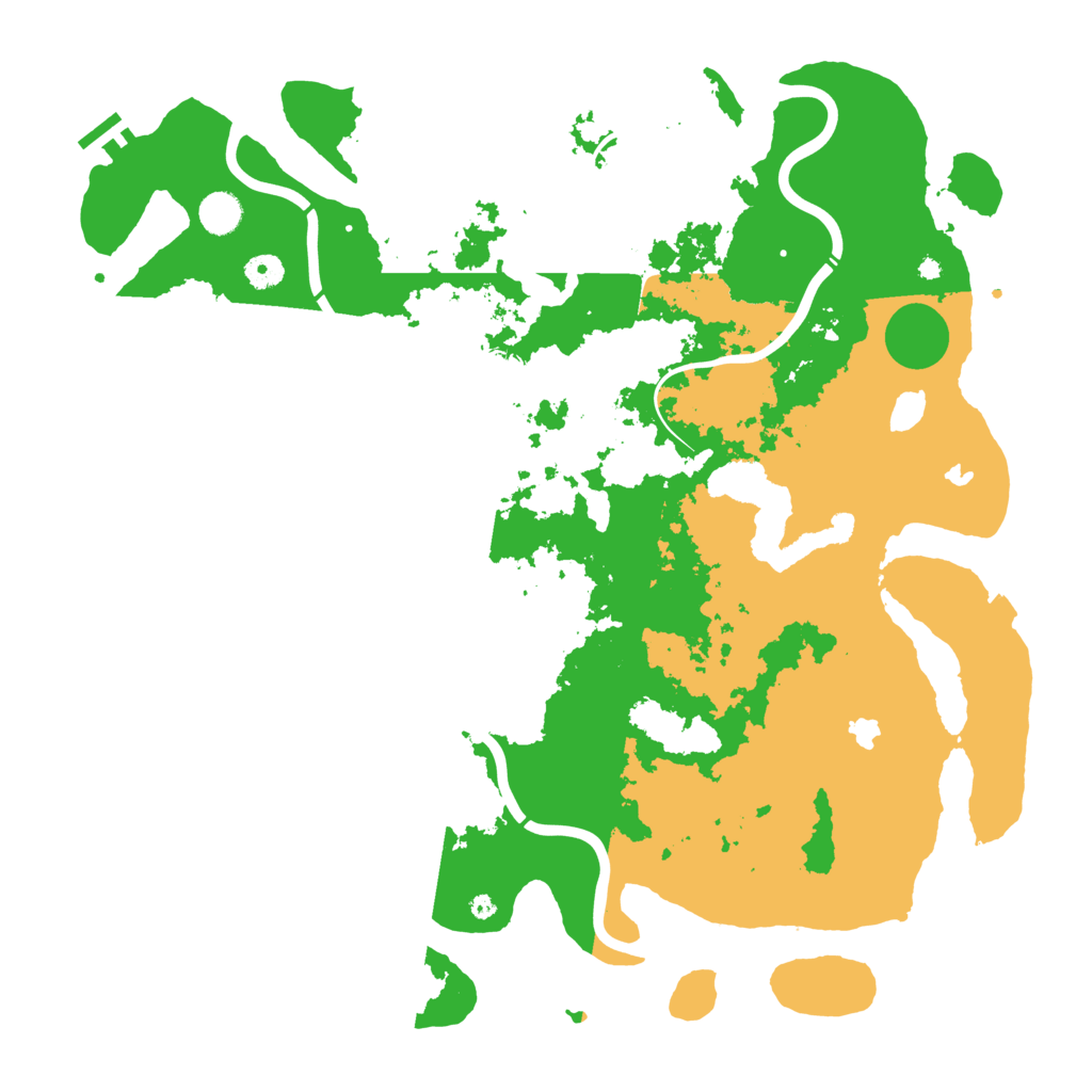 Biome Rust Map: Procedural Map, Size: 4500, Seed: 1669624315