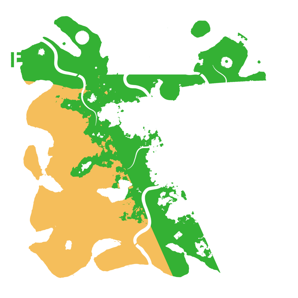 Biome Rust Map: Procedural Map, Size: 4000, Seed: 384823294