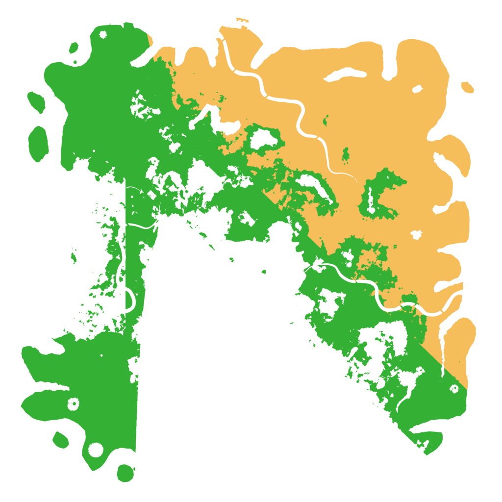 Biome Rust Map: Procedural Map, Size: 6000, Seed: 569782