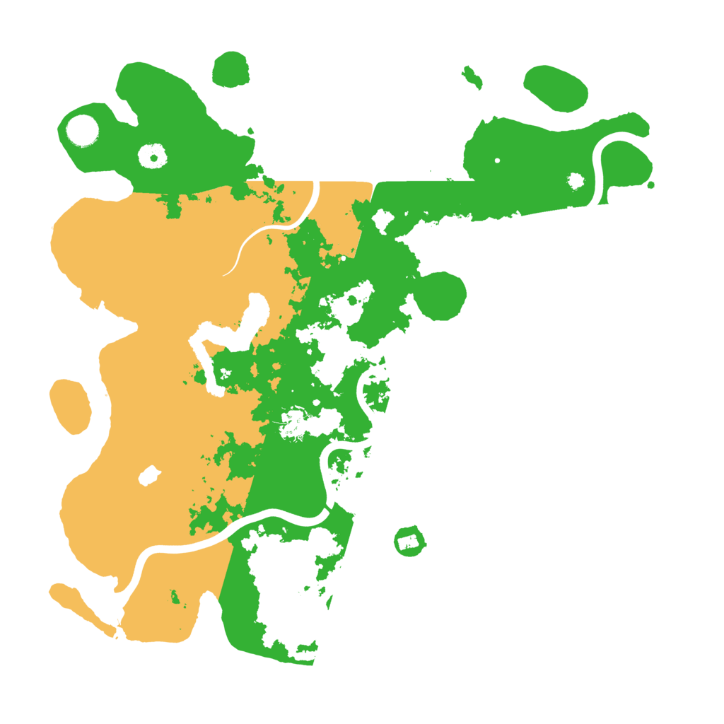 Biome Rust Map: Procedural Map, Size: 4000, Seed: 8394621