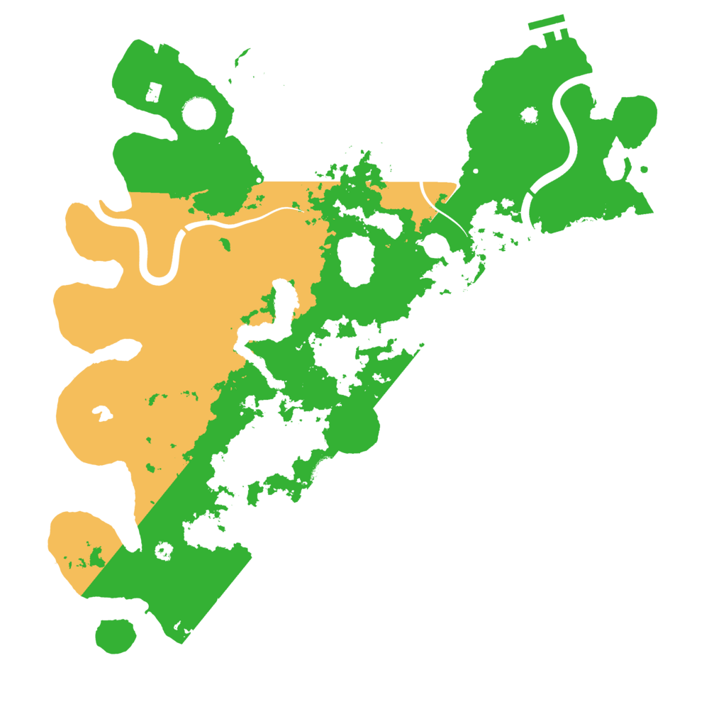 Biome Rust Map: Procedural Map, Size: 4000, Seed: 1003932564