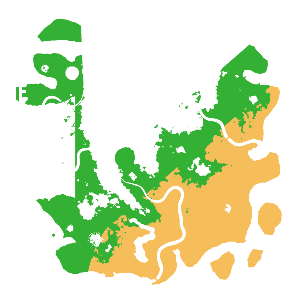 Biome Rust Map: Procedural Map, Size: 4000, Seed: 683359731