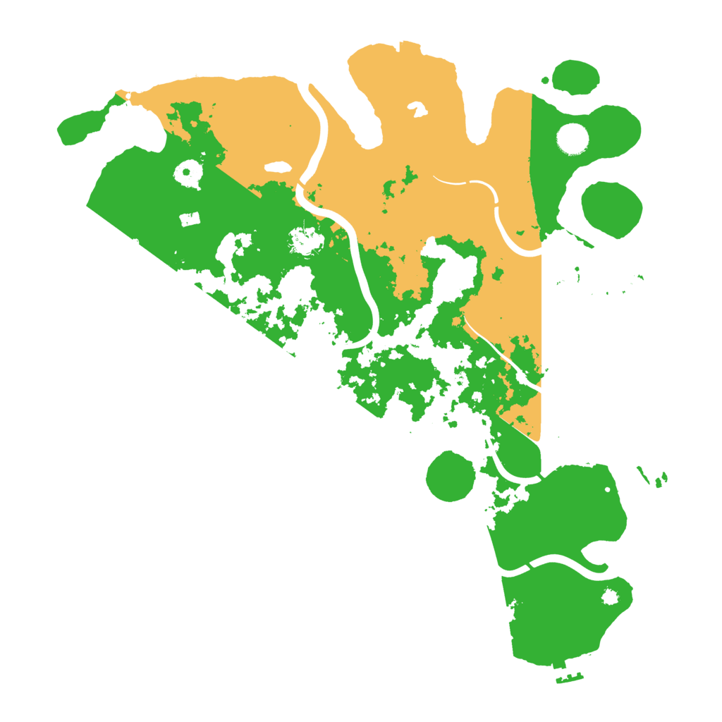 Biome Rust Map: Procedural Map, Size: 4000, Seed: 1496770060