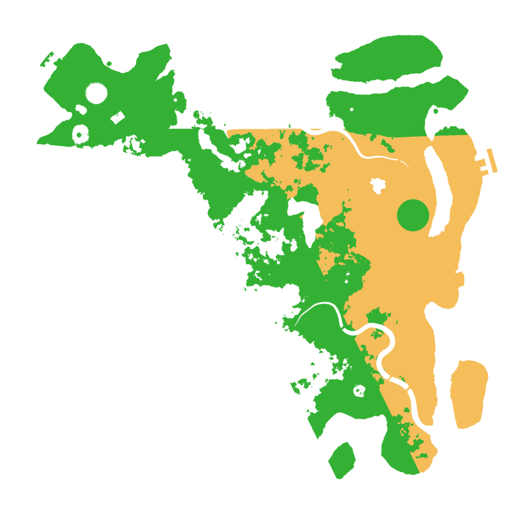 Biome Rust Map: Procedural Map, Size: 4250, Seed: 1628532904