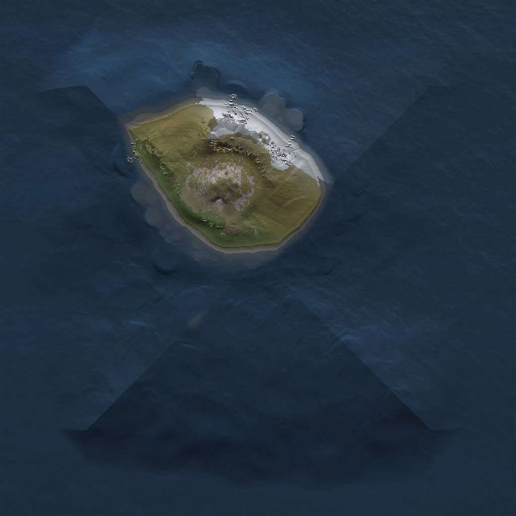 Rust Map: Procedural Map, Size: 1000, Seed: 99188472, 1 Monuments
