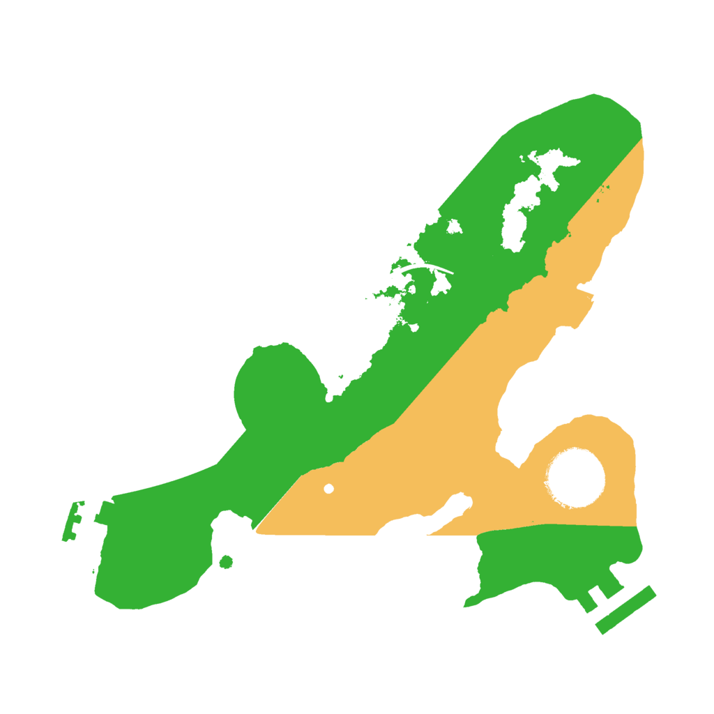 Biome Rust Map: Procedural Map, Size: 2150, Seed: 1705020164