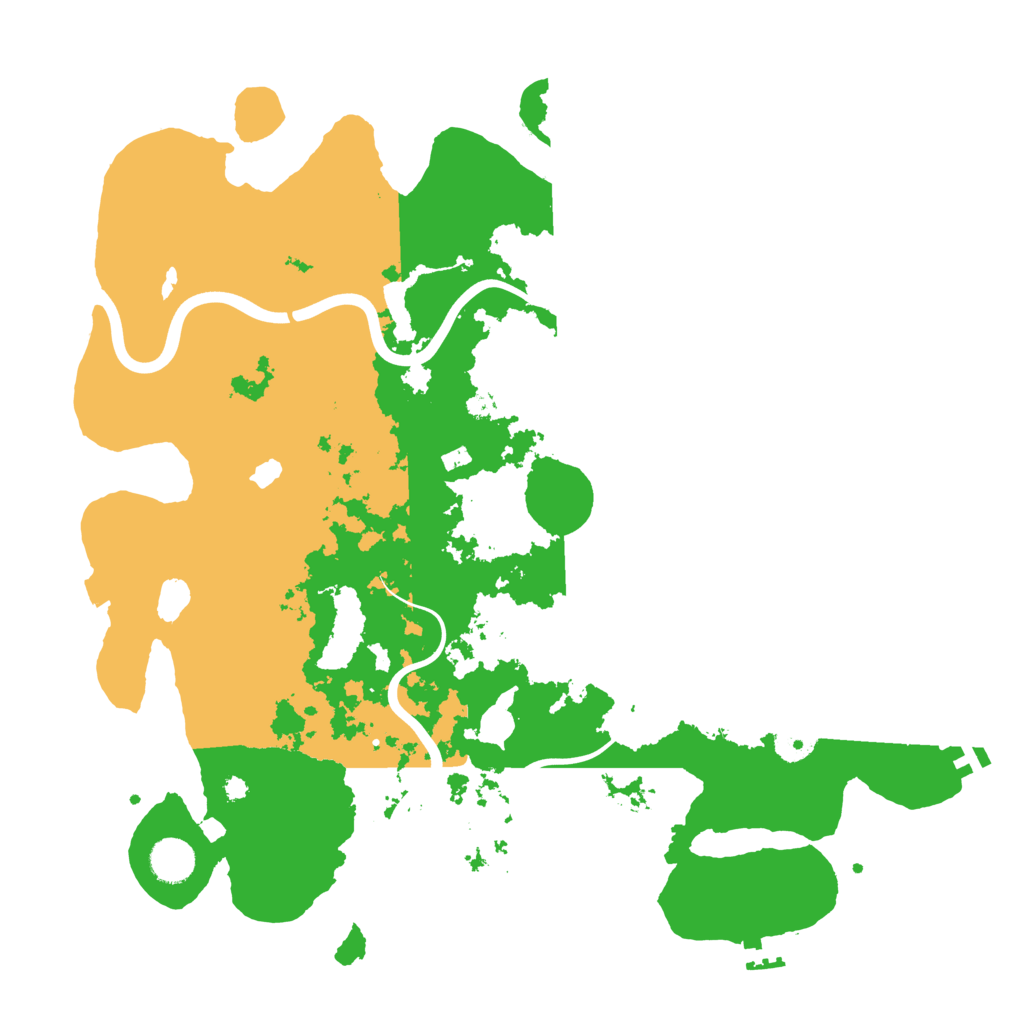 Biome Rust Map: Procedural Map, Size: 4000, Seed: 43366705