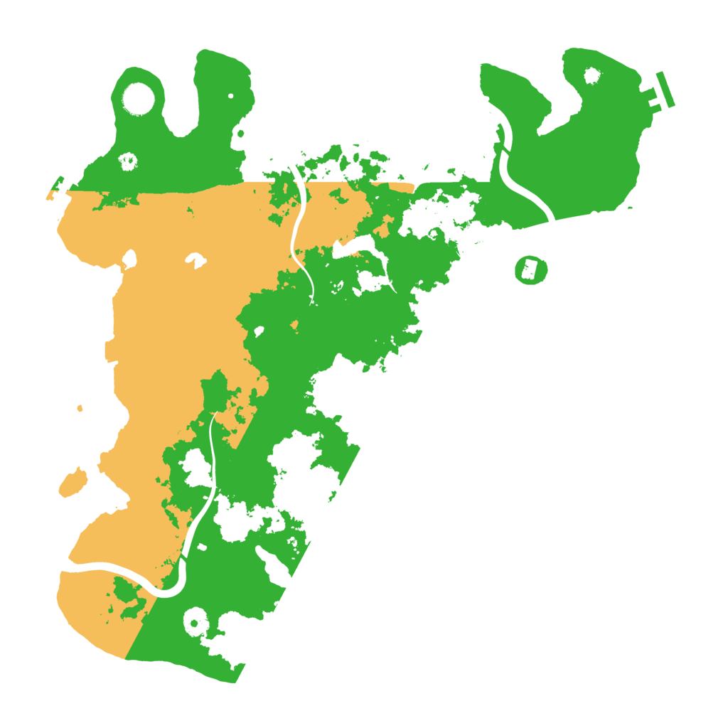 Biome Rust Map: Procedural Map, Size: 4000, Seed: 226994866