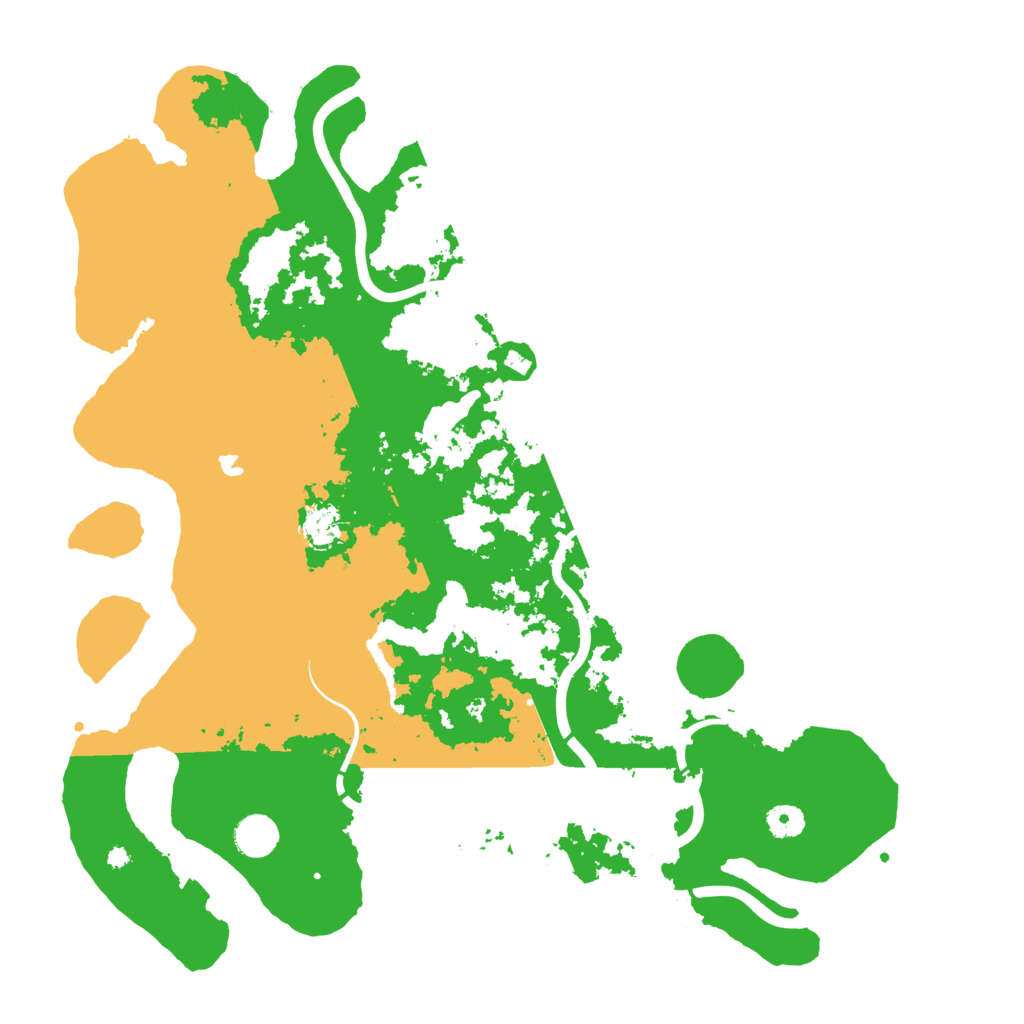 Biome Rust Map: Procedural Map, Size: 4300, Seed: 88326194