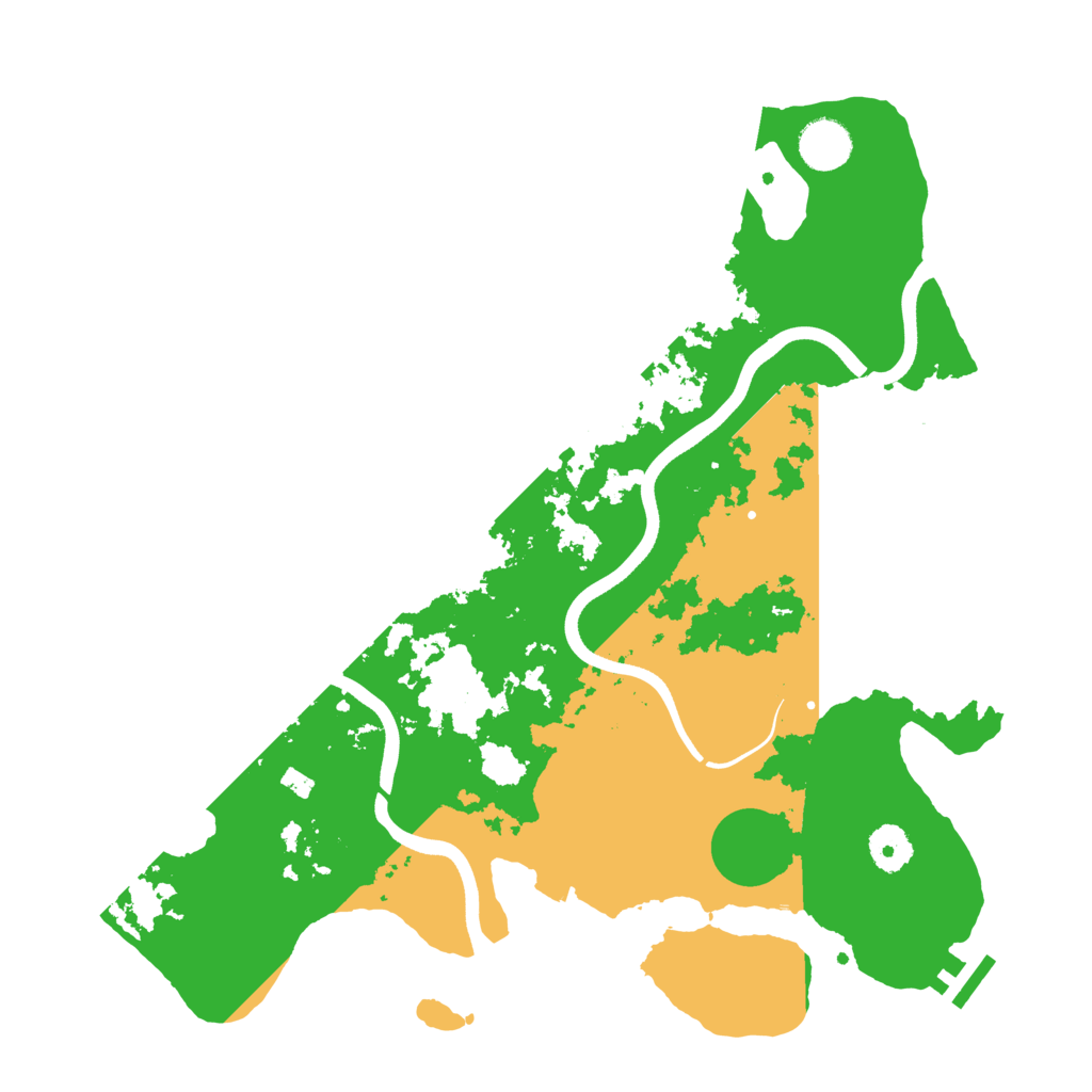 Biome Rust Map: Procedural Map, Size: 3700, Seed: 1948387927