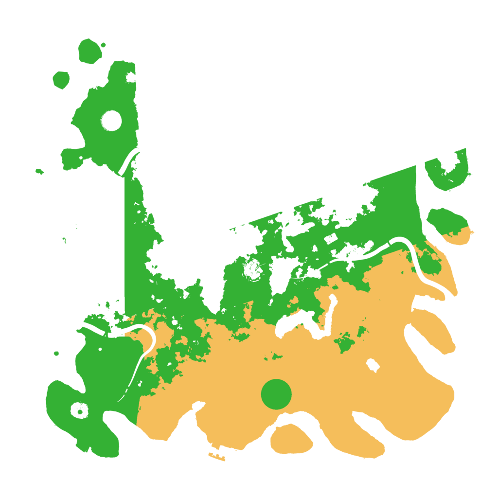 Biome Rust Map: Procedural Map, Size: 4300, Seed: 386878244