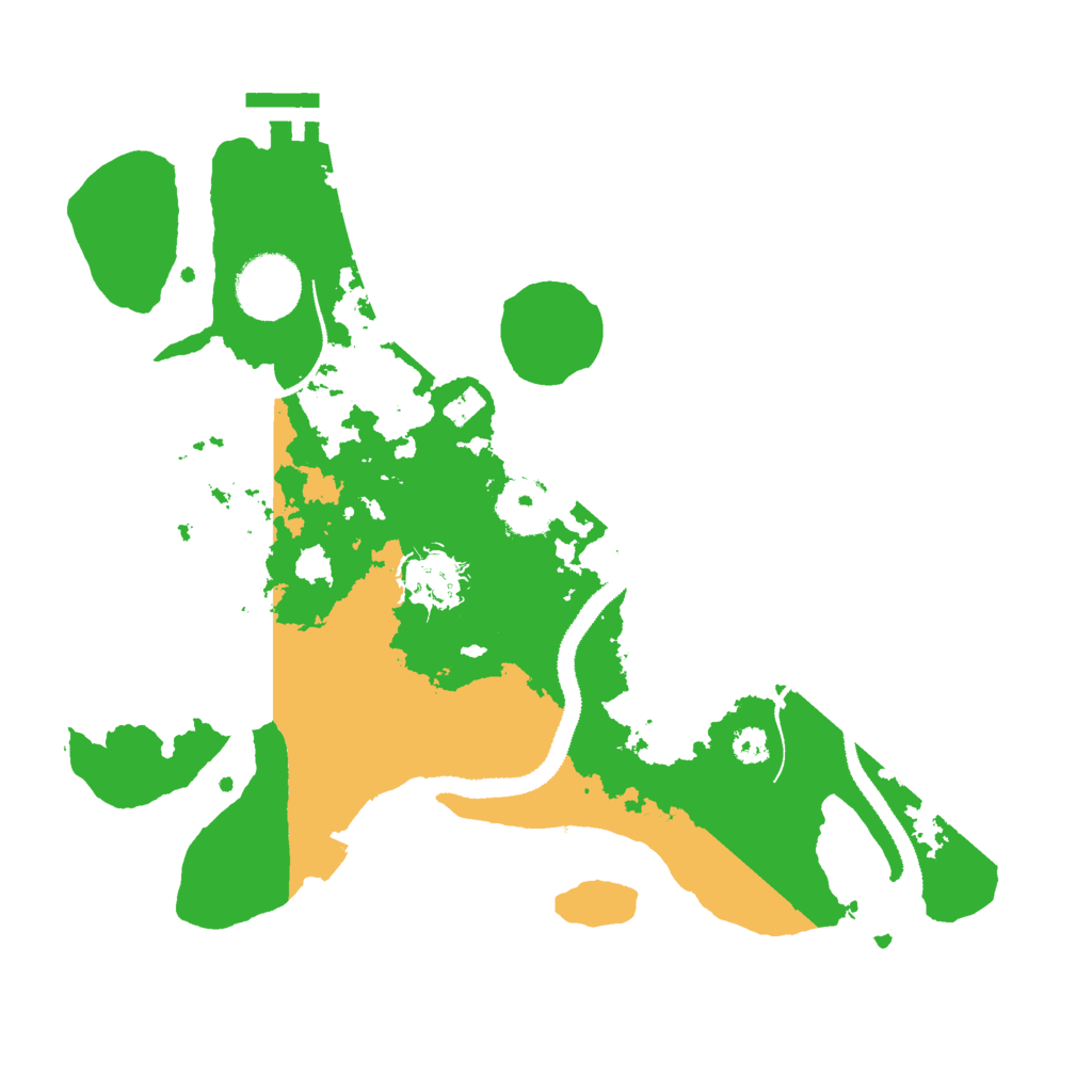 Biome Rust Map: Procedural Map, Size: 3000, Seed: 815741211