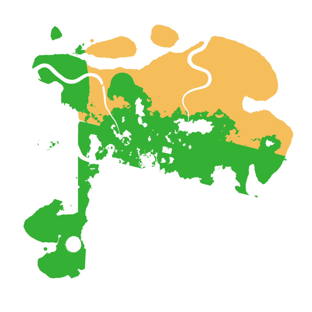 Biome Rust Map: Procedural Map, Size: 3500, Seed: 1879238720