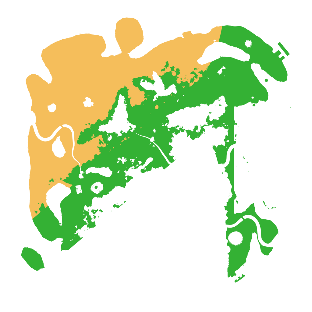 Biome Rust Map: Procedural Map, Size: 4000, Seed: 918649901