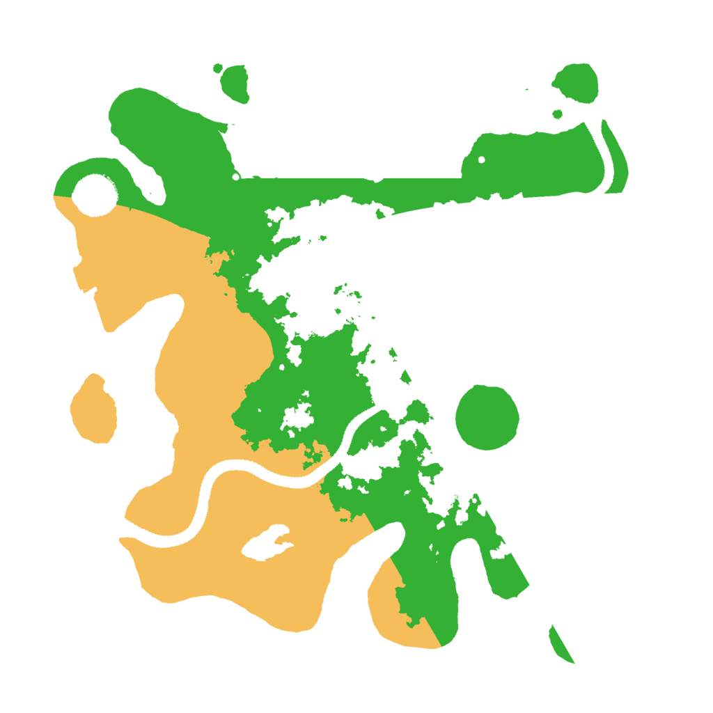 Biome Rust Map: Procedural Map, Size: 3000, Seed: 181