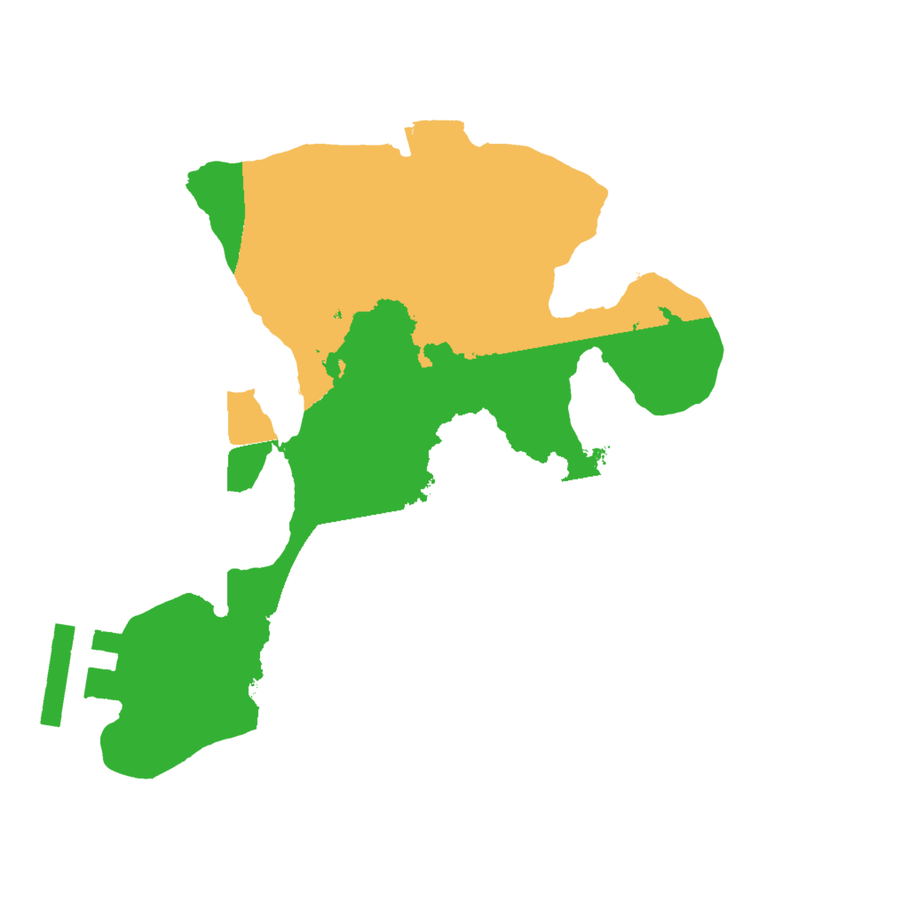 Biome Rust Map: Procedural Map, Size: 1800, Seed: 114272445