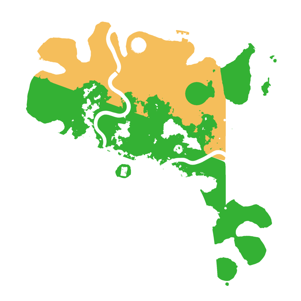 Biome Rust Map: Procedural Map, Size: 3450, Seed: 1862807262