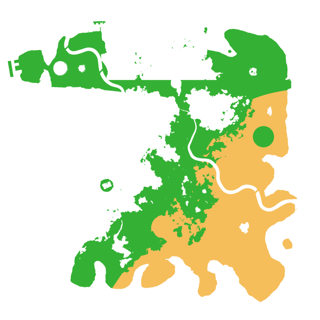 Biome Rust Map: Procedural Map, Size: 4000, Seed: 1960