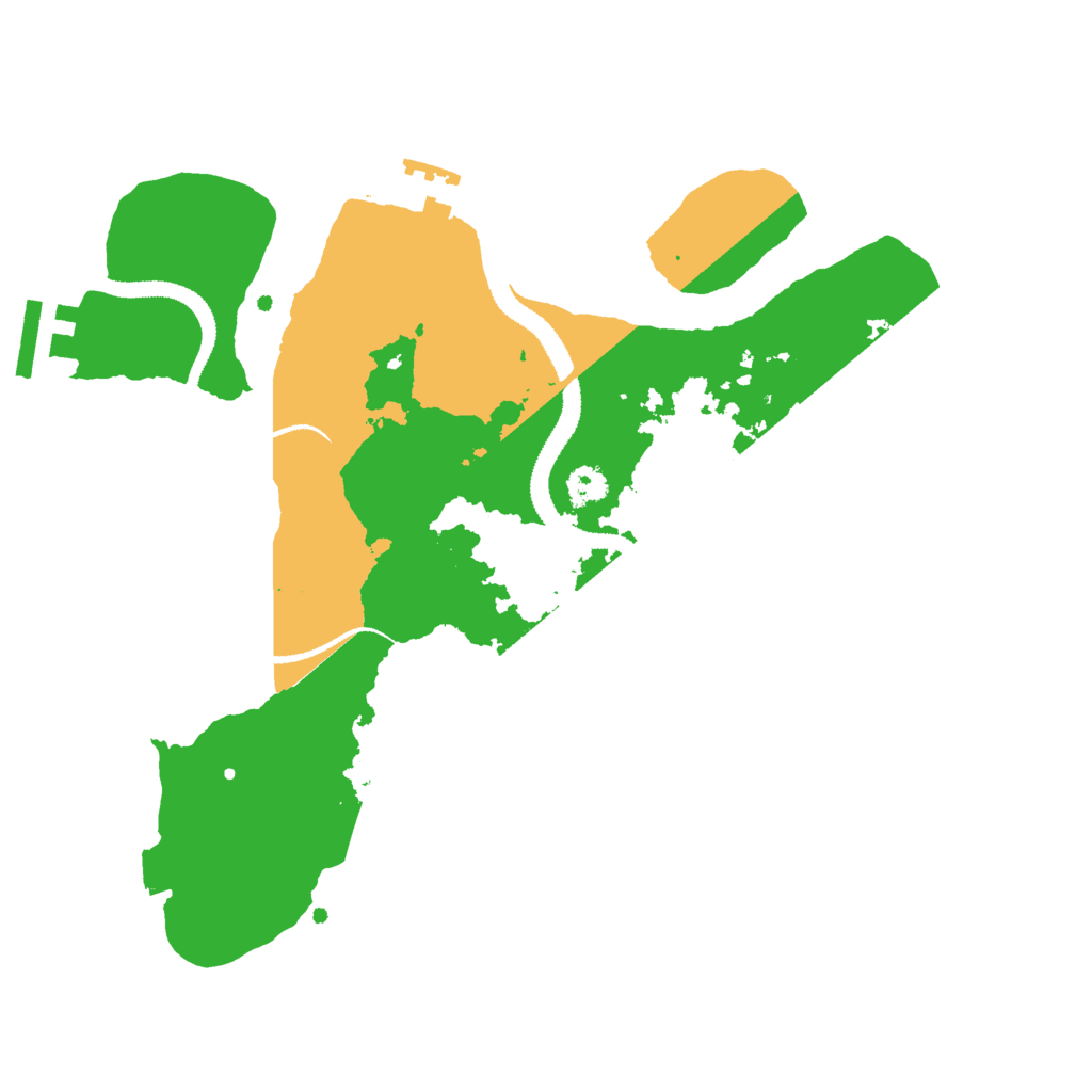 Biome Rust Map: Procedural Map, Size: 2800, Seed: 806478292