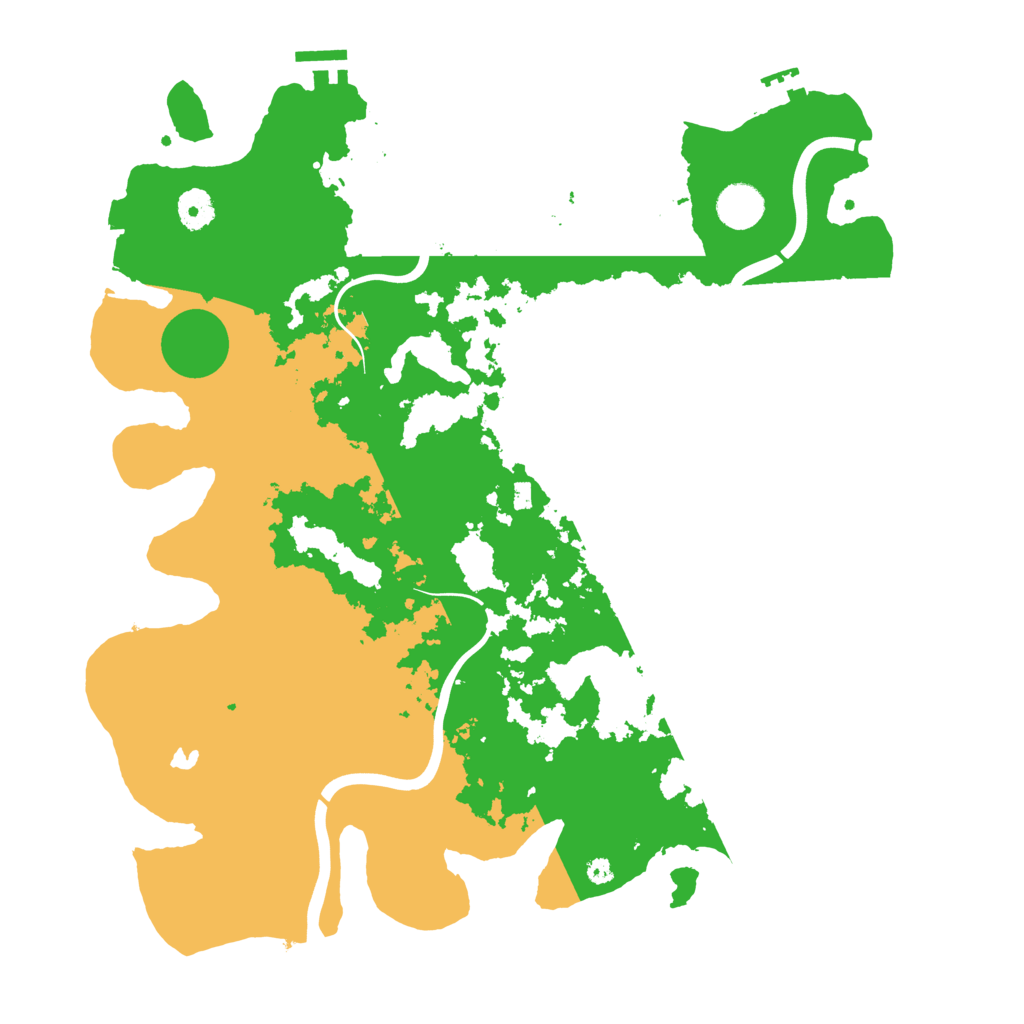 Biome Rust Map: Procedural Map, Size: 4000, Seed: 701975049