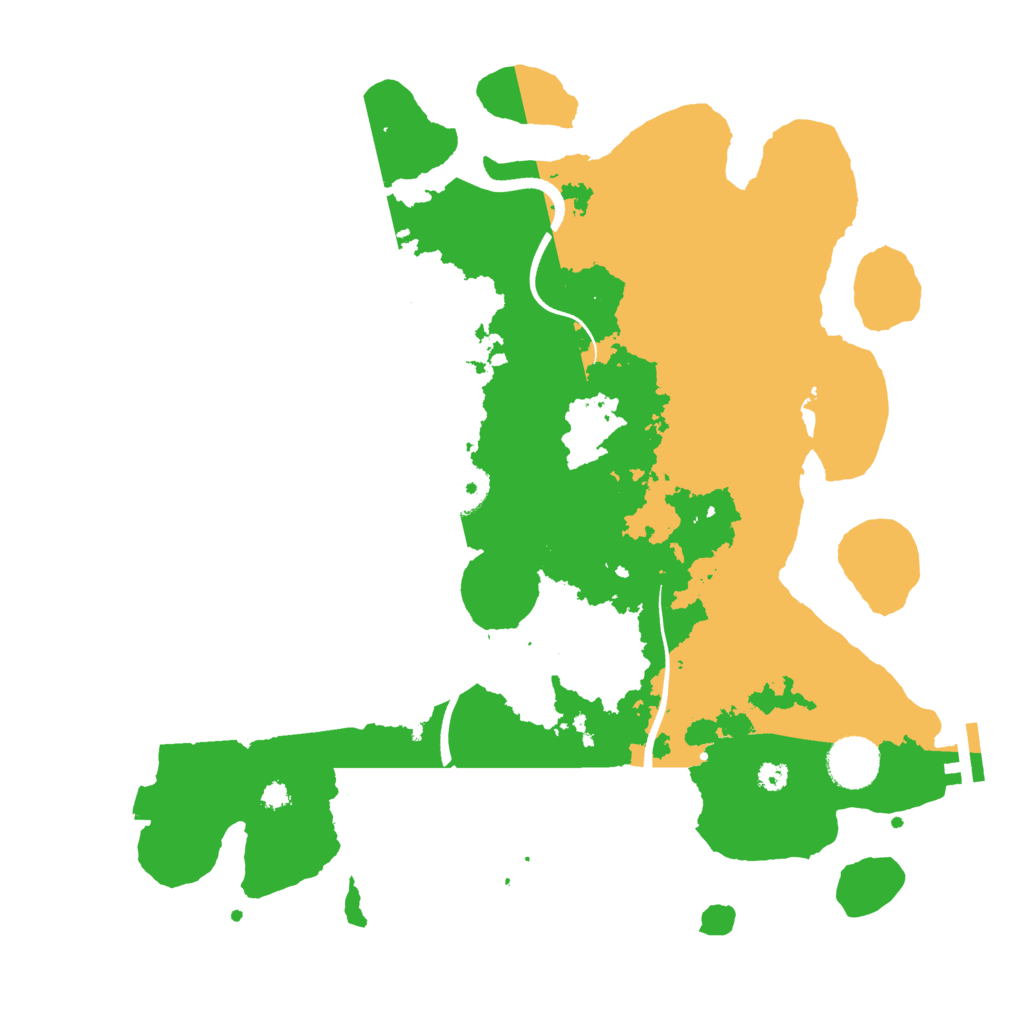 Biome Rust Map: Procedural Map, Size: 3500, Seed: 1473876317