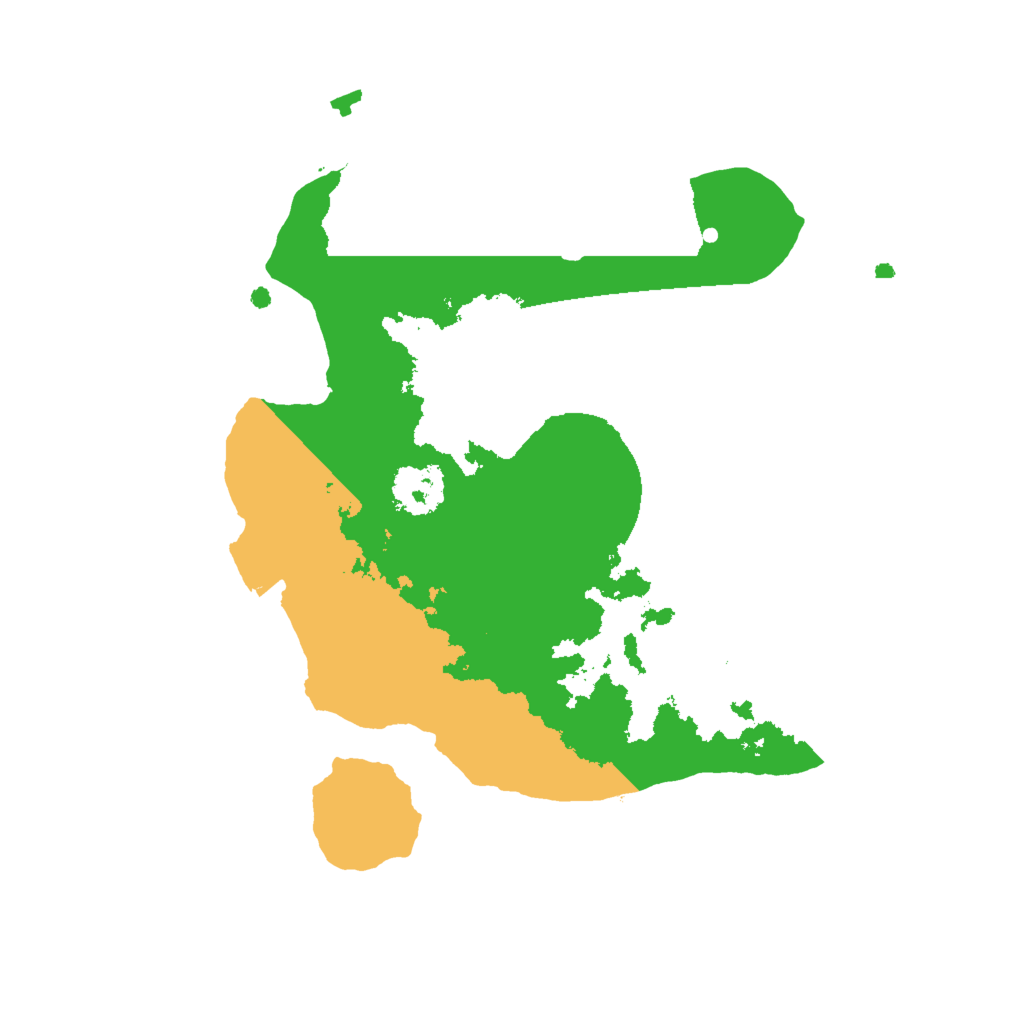 Biome Rust Map: Procedural Map, Size: 2000, Seed: 1548574852