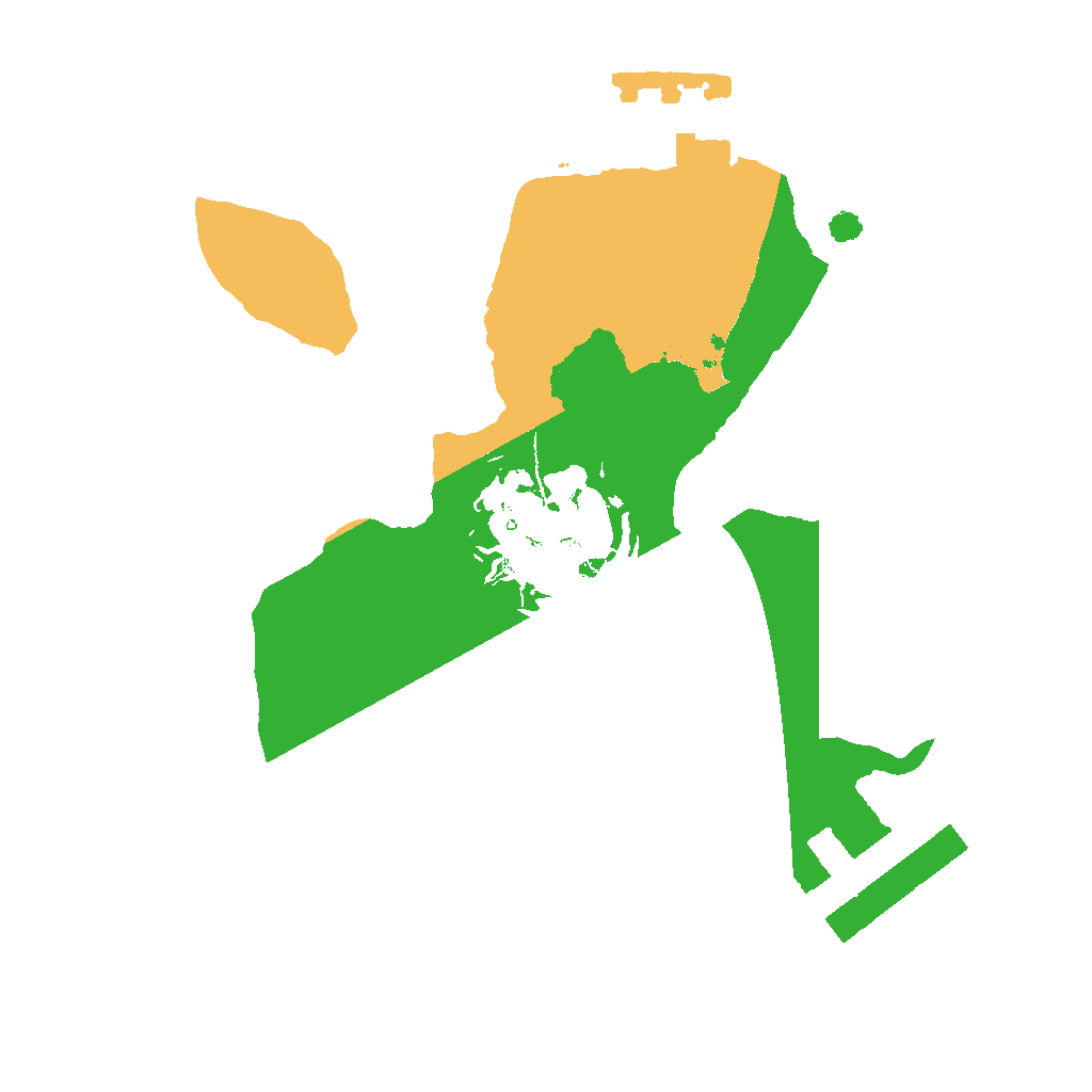 Biome Rust Map: Procedural Map, Size: 1400, Seed: 54085872