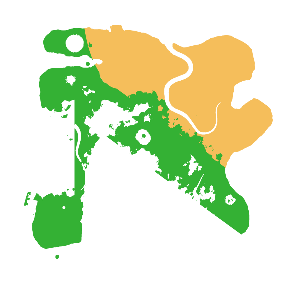 Biome Rust Map: Procedural Map, Size: 3000, Seed: 5362