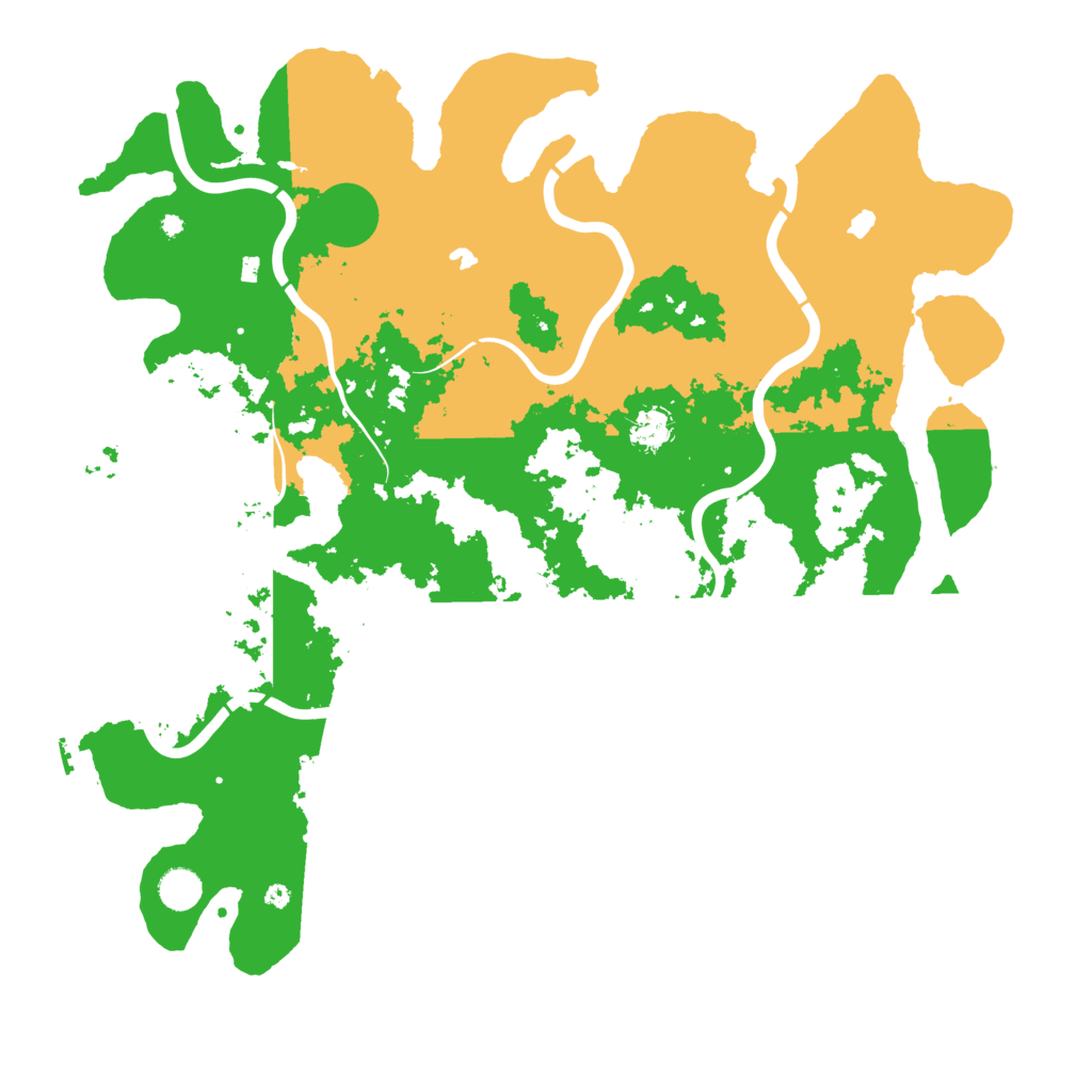 Biome Rust Map: Procedural Map, Size: 4500, Seed: 3473475