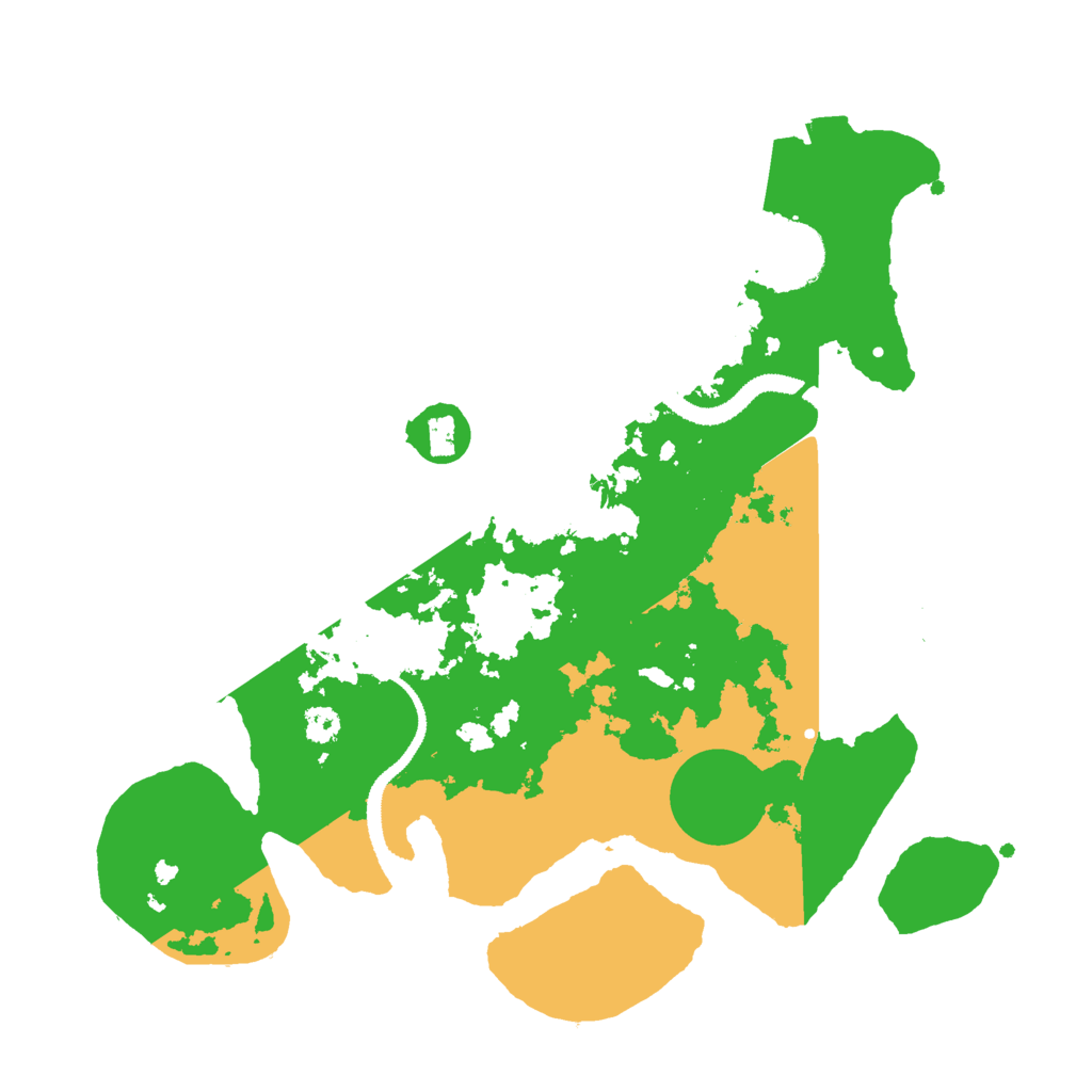 Biome Rust Map: Procedural Map, Size: 3000, Seed: 1372002449