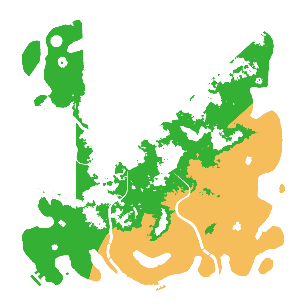 Biome Rust Map: Procedural Map, Size: 4500, Seed: 774311306
