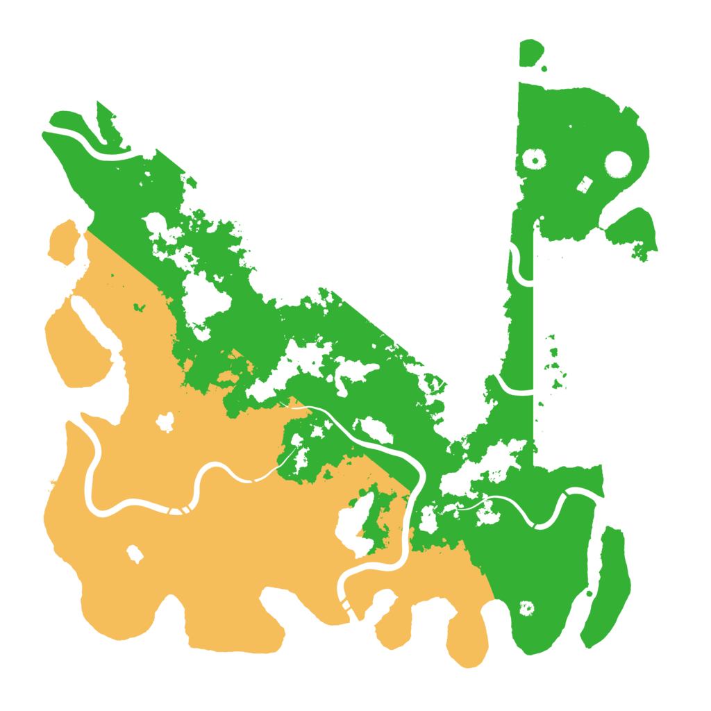 Biome Rust Map: Procedural Map, Size: 4750, Seed: 6546532