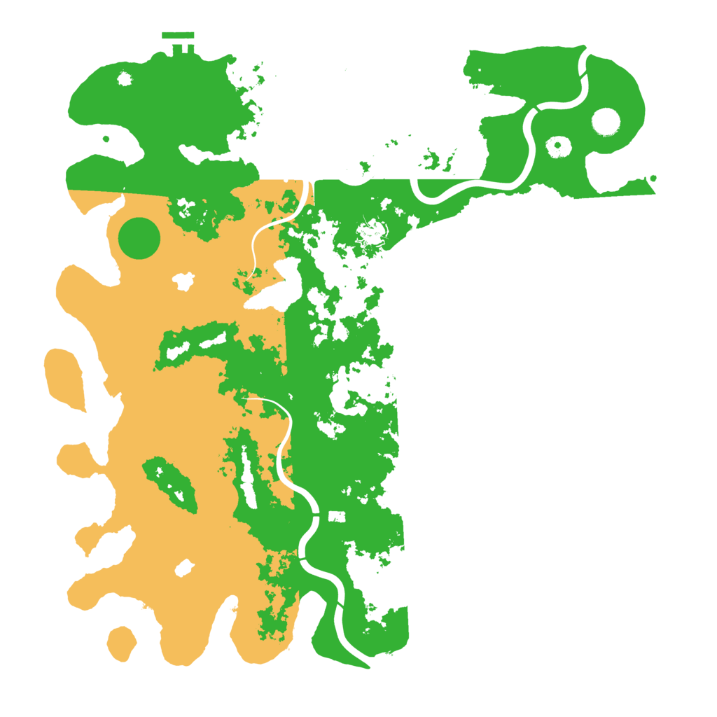 Biome Rust Map: Procedural Map, Size: 4500, Seed: 1443839275