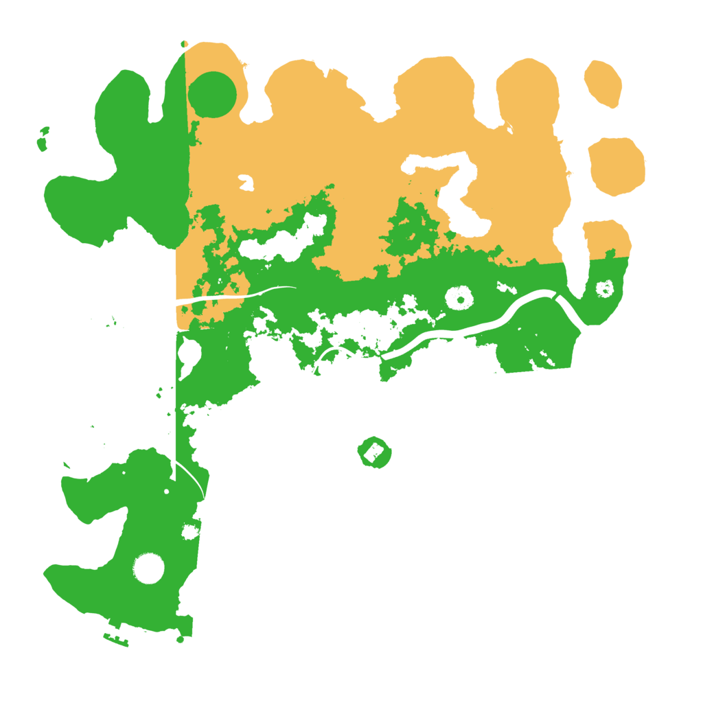 Biome Rust Map: Procedural Map, Size: 4000, Seed: 668623406
