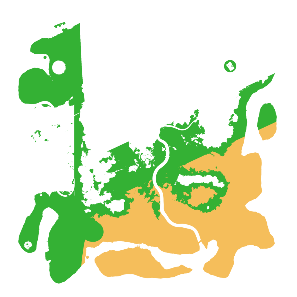 Biome Rust Map: Procedural Map, Size: 3900, Seed: 2671994