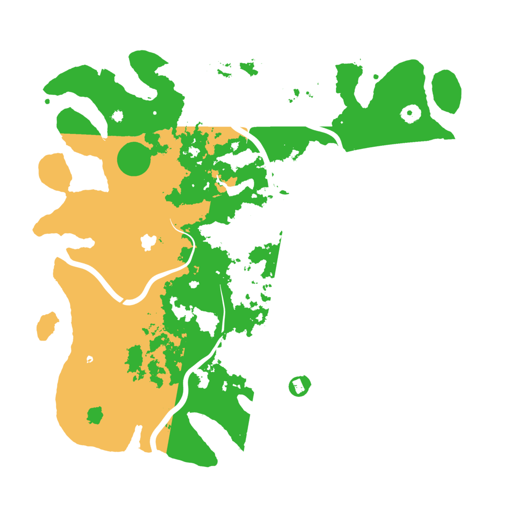 Biome Rust Map: Procedural Map, Size: 4000, Seed: 8996