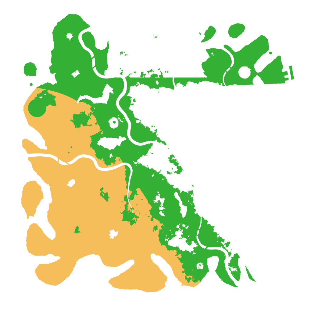 Biome Rust Map: Procedural Map, Size: 4500, Seed: 1777