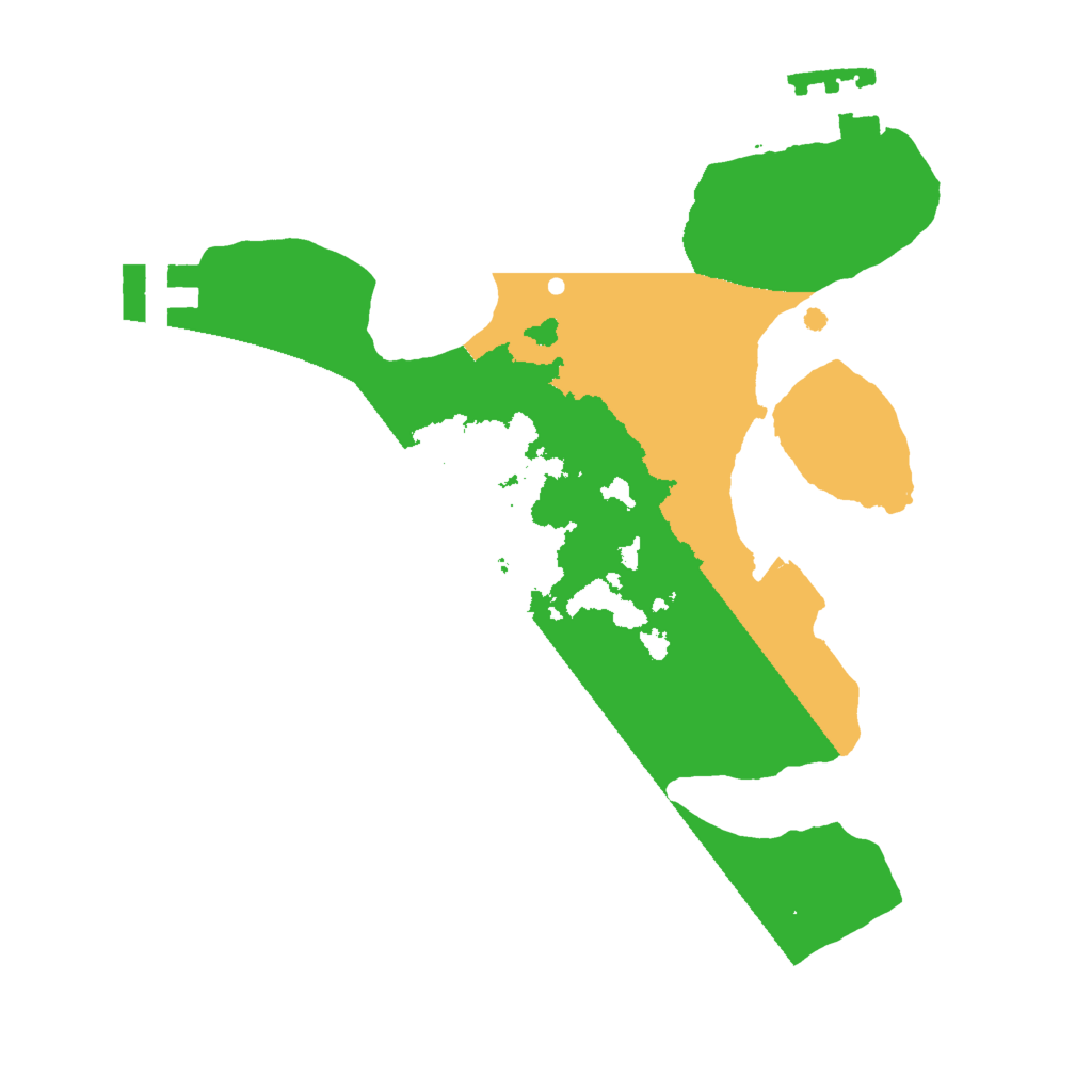 Biome Rust Map: Procedural Map, Size: 1900, Seed: 49000