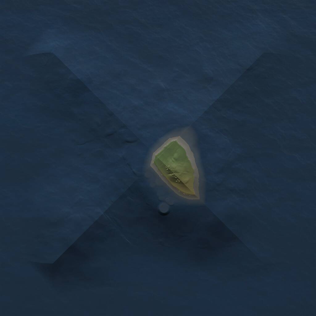 Rust Map: Procedural Map, Size: 1000, Seed: 628299581, 1 Monuments