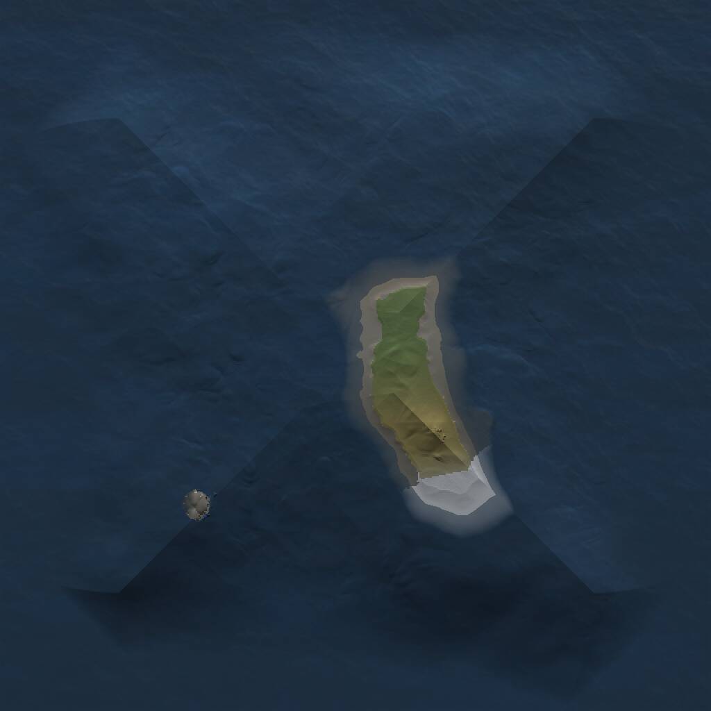 Rust Map: Procedural Map, Size: 1000, Seed: 695369600, 1 Monuments