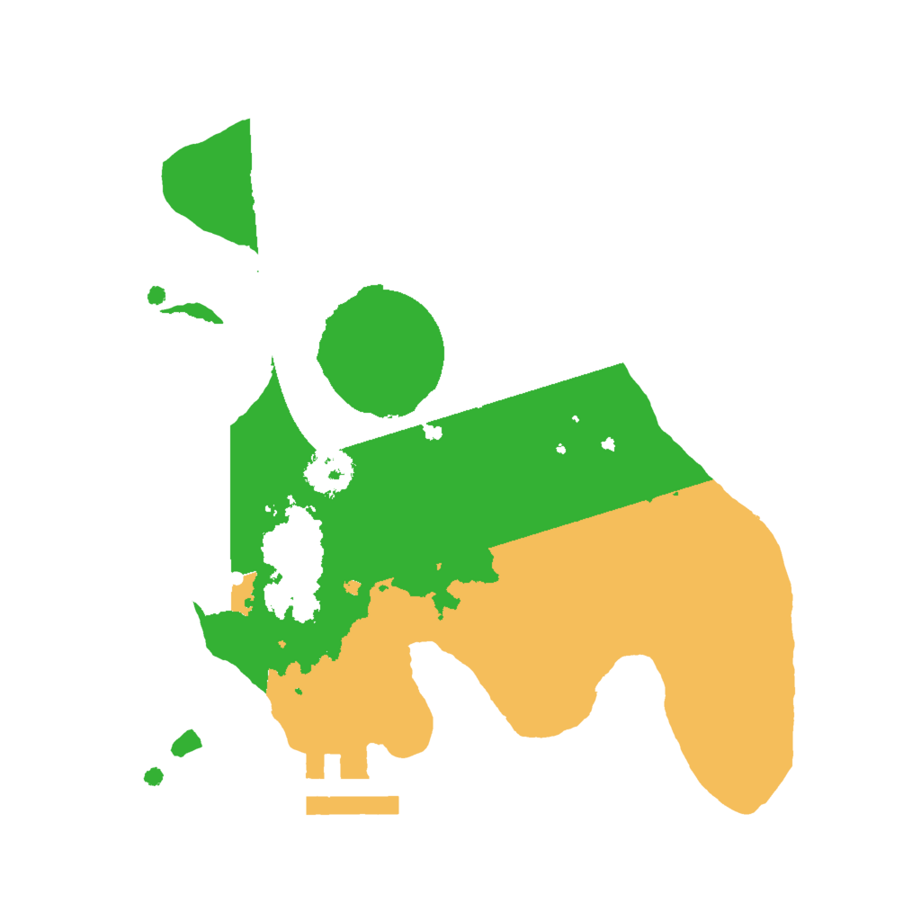 Biome Rust Map: Procedural Map, Size: 2000, Seed: 1239321